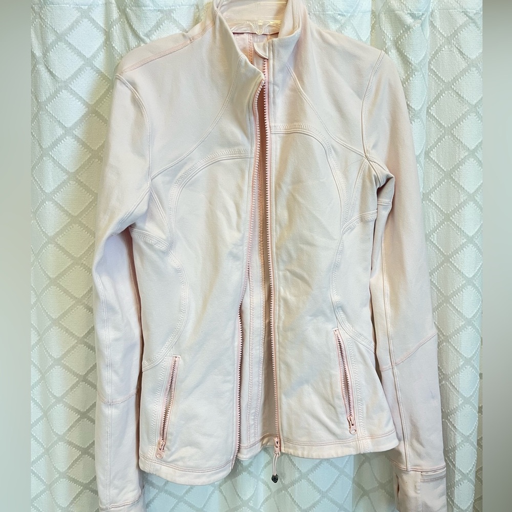 Lululemon Define Jacket Light Pink Sz Sm